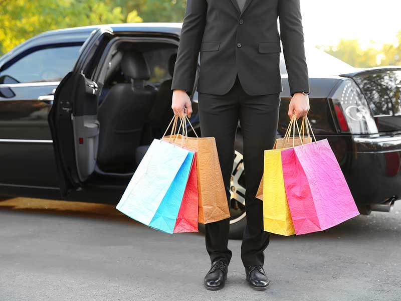 Shopping Spree with Private Transportation | Limo Driver Miami Transportation Services